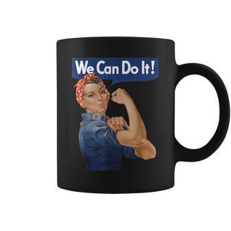 We Can Do It Rosie The Riveter Feminist Wwii Rosey Rosy Coffee Mug - Thegiftio UK