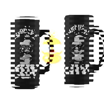 Rubber Duckie Crew Duck Toddlers Girls Rubber Ducks Coffee Mug - Thegiftio