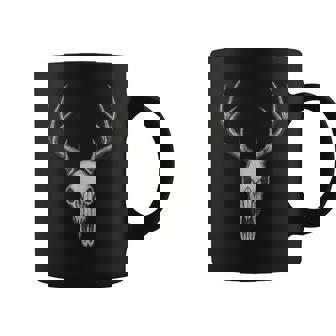 Rustic Deer Elk Skull Pocket Antlers Hunting Graphic Coffee Mug | Mazezy