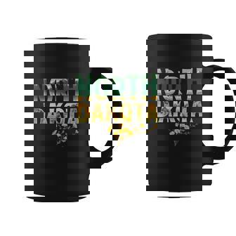 Rustic North Dakota Western State Tshirt Coffee Mug | Mazezy