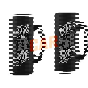 Weekends Are For Car Shows Coffee Mug - Monsterry