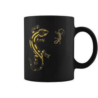 Salamander Lizard Vintage Paint Tank Top Coffee Mug | Mazezy