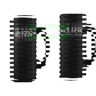 Saluton エスペラントのヘロ レトロテキスト コーヒーマグ - Kawaiitshirt