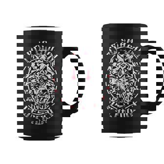 Samoan Werewolf Tattoo Graphic Red Eyes For Men Coffee Mug | Seseable UK