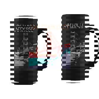 San Francisco Californie Golden Gate Bridgeacances Tasse - Cadeauxyz