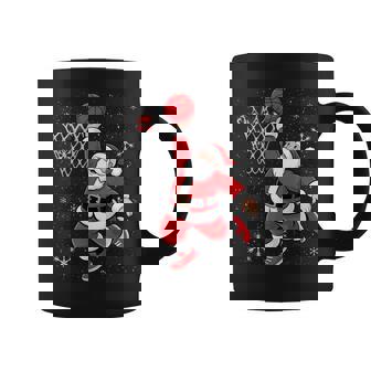 Santa Claus Dunking A Christmas Basketball Coffee Mug - Monsterry