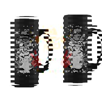 Santa Cowboy Western Howdy Christmas Holiday Matching Family Coffee Mug - Thegiftio
