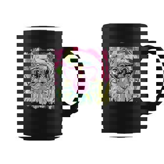 Santa Peace Bubblegum Christmas Fun Coffee Mug - Monsterry