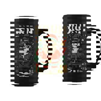 Santa Says 67 Bruh Santa Pajamas 67 Meme Christmas Coffee Mug - Thegiftio