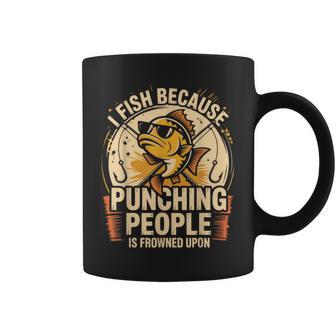 Sarcastic Fishing Lover Dark Humor Men Dad Christmas Coffee Mug | Mazezy