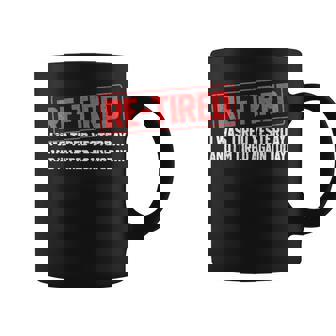 Sarcastic Quote Re-Tired Definition Lazy Teen Retired Coffee Mug | Mazezy