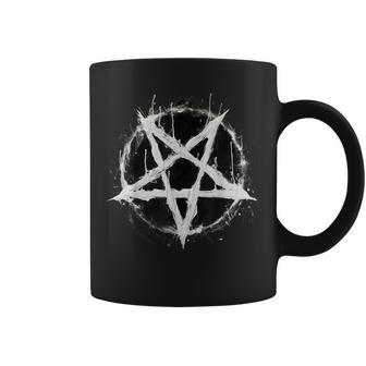 Satanic Devil 666 Pentagram Coffee Mug - Thegiftio UK