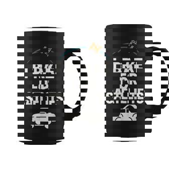 Satellite Spotter Amateur Astronomy Satellite Tracking Coffee Mug | Mazezy