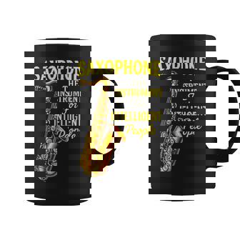 Saxophone Jazz Musician Saxophonist Lover Coffee Mug | Mazezy