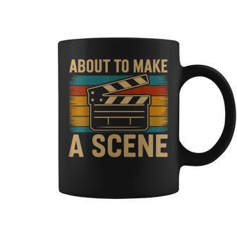 About To Make A Scene Film Director Movie Coffee Mug | Seseable UK