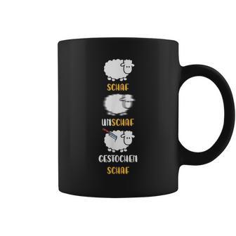 Schaf Unschaf Gestochenchaf Wortspiel Fotograf Tassen - Geschenkecke