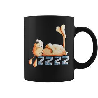 Schnarchender Hase I Häschenchäft I Fun Tiermotiv Comic Tassen - Geschenkecke