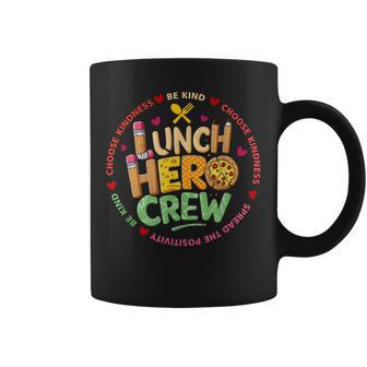 School Lunch Hero Squad Cafeteria Workers Crew Lady Coffee Mug - Monsterry