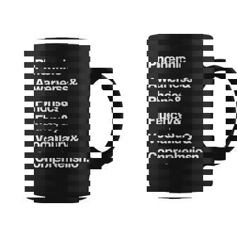 Science Of Reading Teacher Structured Literacy For Men Women Coffee Mug | Mazezy