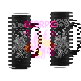 Scorpio Girl Birthday Queen Sneakers Zodiac Sign Coffee Mug - Monsterry