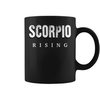 Scorpio Rising Astrology Horoscope Coffee Mug | Mazezy