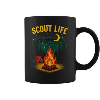 Scout Life Camping Adventure Vintage Coffee Mug | Mazezy