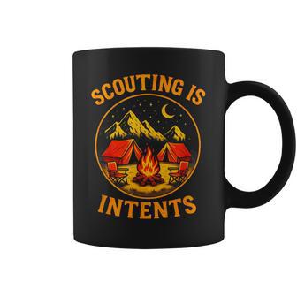 Scouting Is Intents Camping Hiking Explorer Coffee Mug | Mazezy