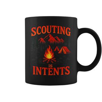 Scouting Is Intents Camping Hiking Nature Coffee Mug | Mazezy