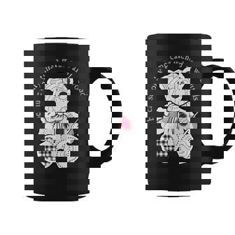 Scp-2295 The Bear With A Heart Of Patchworkcp コーヒーマグ - Kawaiitshirt