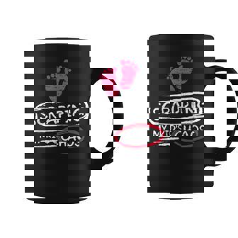 Scrapping My Kid's Chaos Scrapbooking Scrapbook Coffee Mug | Mazezy