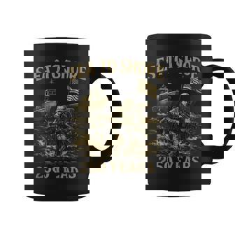 Sea To Shore 250 Years US Soldiers And Amphibious Military Tank Top Coffee Mug | Mazezy
