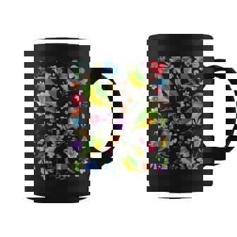 Senegal Parrot Owner Flowers Senegal Parrot Lover Coffee Mug | Mazezy