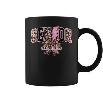Senior Class Of 2026 Leopard Print Graduation Girl Graduate Coffee Mug - Thegiftio UK