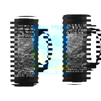 Sequoia Kings Canyon National Parks Hiking Outdoor Coffee Mug | Mazezy