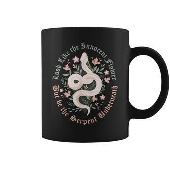 Serpent & Flowers Lady Macbeth William Shakespeare Coffee Mug - Thegiftio UK