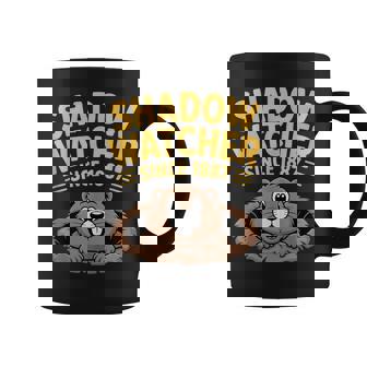 Shadow Watcher Since 1887 Groundhog Day Tradition Tank Top Coffee Mug | Mazezy