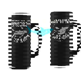 It Was A Shark Ampu Prosthetic Leg Amputation Coffee Mug - Thegiftio