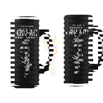 She Likes My Candy Cane Skeleton Couples Christmas Lights Coffee Mug - Thegiftio