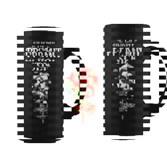 She Likes My Peppermint Stick Couples Christmas Light Pajama Coffee Mug - Monsterry