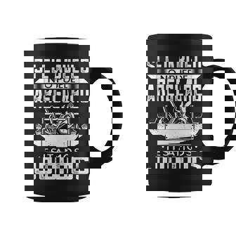 Si El Abuelo No Puede Arreglarlo Estamos Jodidos Manga Larga Taza de café - Regaloses