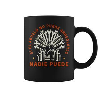 Si El Abuelo No Puede Arreglarlo Nadie Puede Jubilado Regalo Manga Larga Taza de café - Regaloses