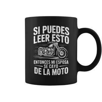 Si Puedes Leer Esto Motero Moto Humor Divertido Taza de café - Regaloses