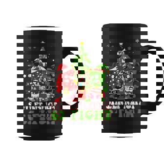 Silent Night 67 Fight Meme Six Seven Christmas Coffee Mug | Mazezy