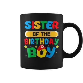 Sister Of The Birthday Boy Game Video Gaming Match Family Coffee Mug - Thegiftio UK
