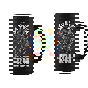 Six Seven 6 7 Bruh Christmas Dabbing Elf Math Teacher Coffee Mug | Seseable FR