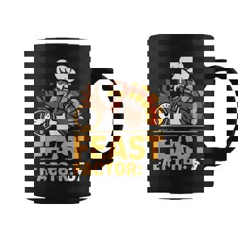 Six Seven Feast Factor 67 Turkey Thanksgiving Meme Coffee Mug | Mazezy