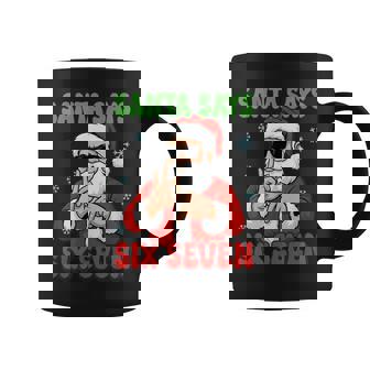 Six Seven Santa Clause Christmas Humor Holiday Coffee Mug | Seseable UK