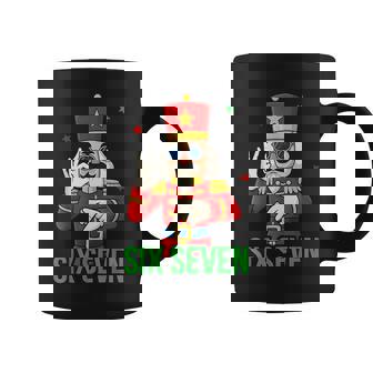Six Seven Meme Holiday Toy Soldier Coffee Mug - Monsterry
