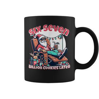 Six Seven Santa Cookies For Christmas Meme Coffee Mug - Thegiftio UK