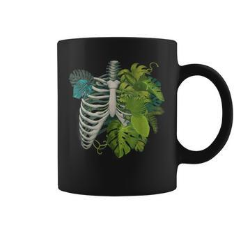 Skeleton Plant Body For Gardener Plant Lover Women Coffee Mug - Thegiftio UK